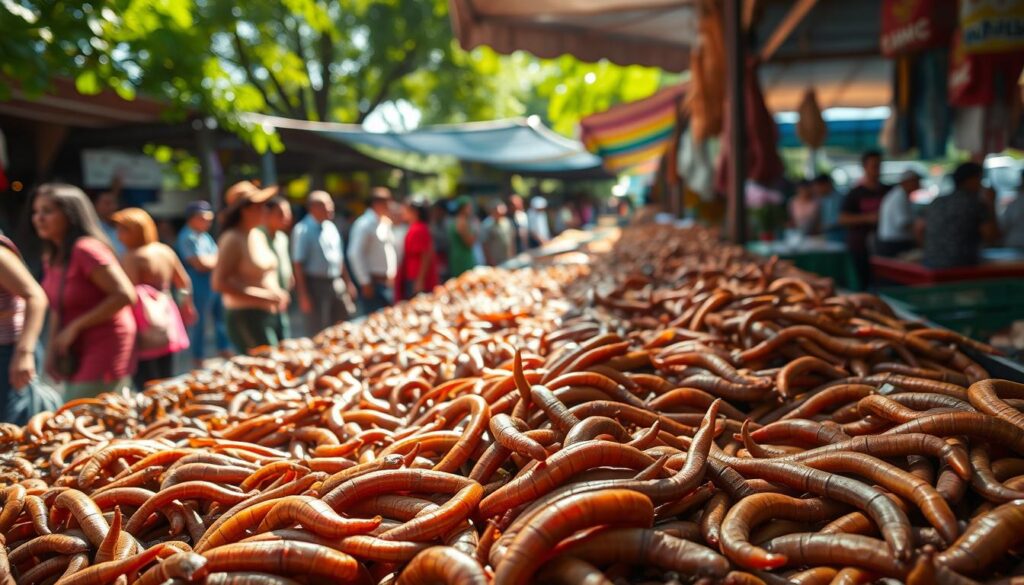 Cacing Gizi di Pasaran
