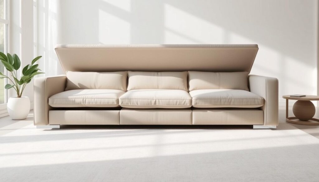 Sofa Minimalis dengan Penyimpanan