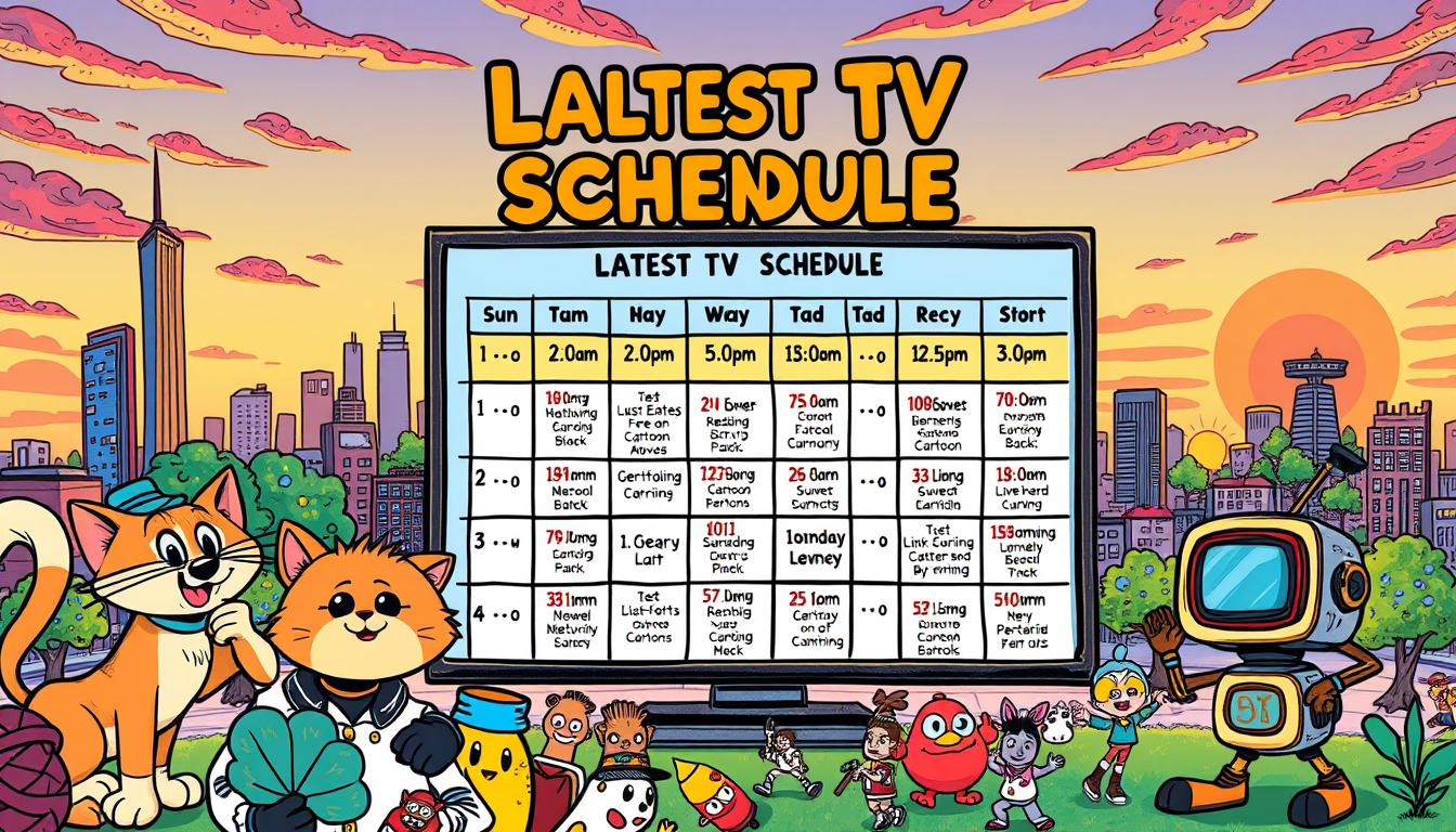 jadwal tayang kartun favorit terbaru