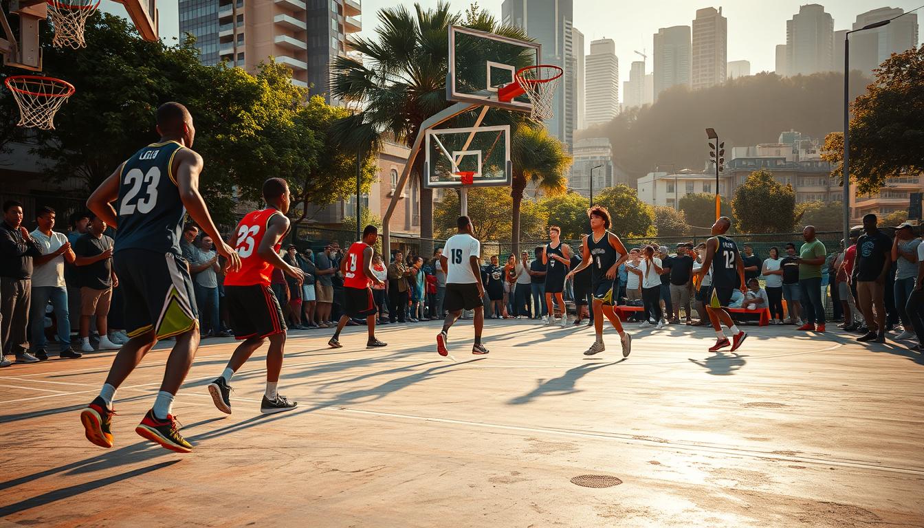 olahraga basket jalanan