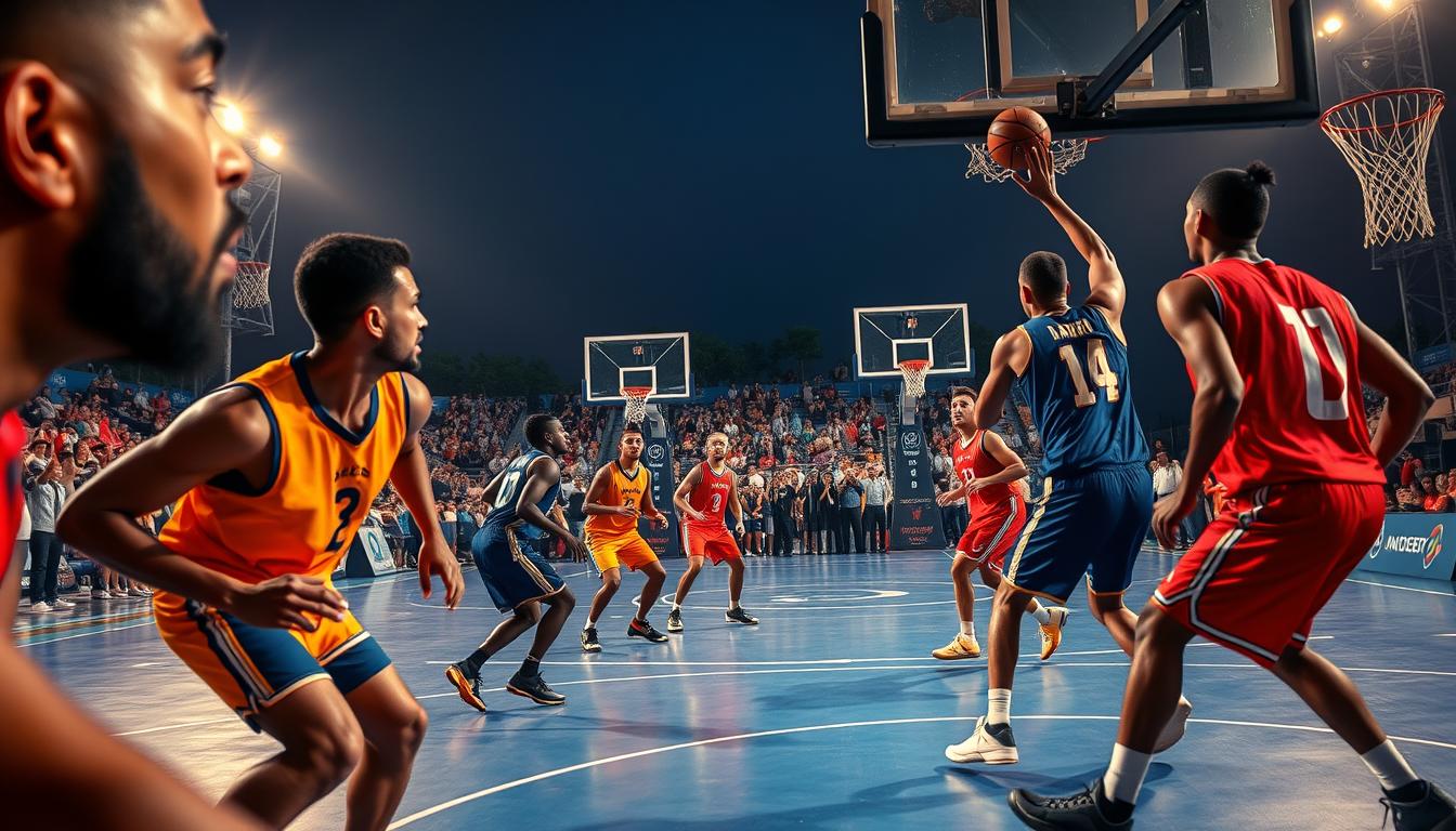 pertandingan basket3x3 internasional