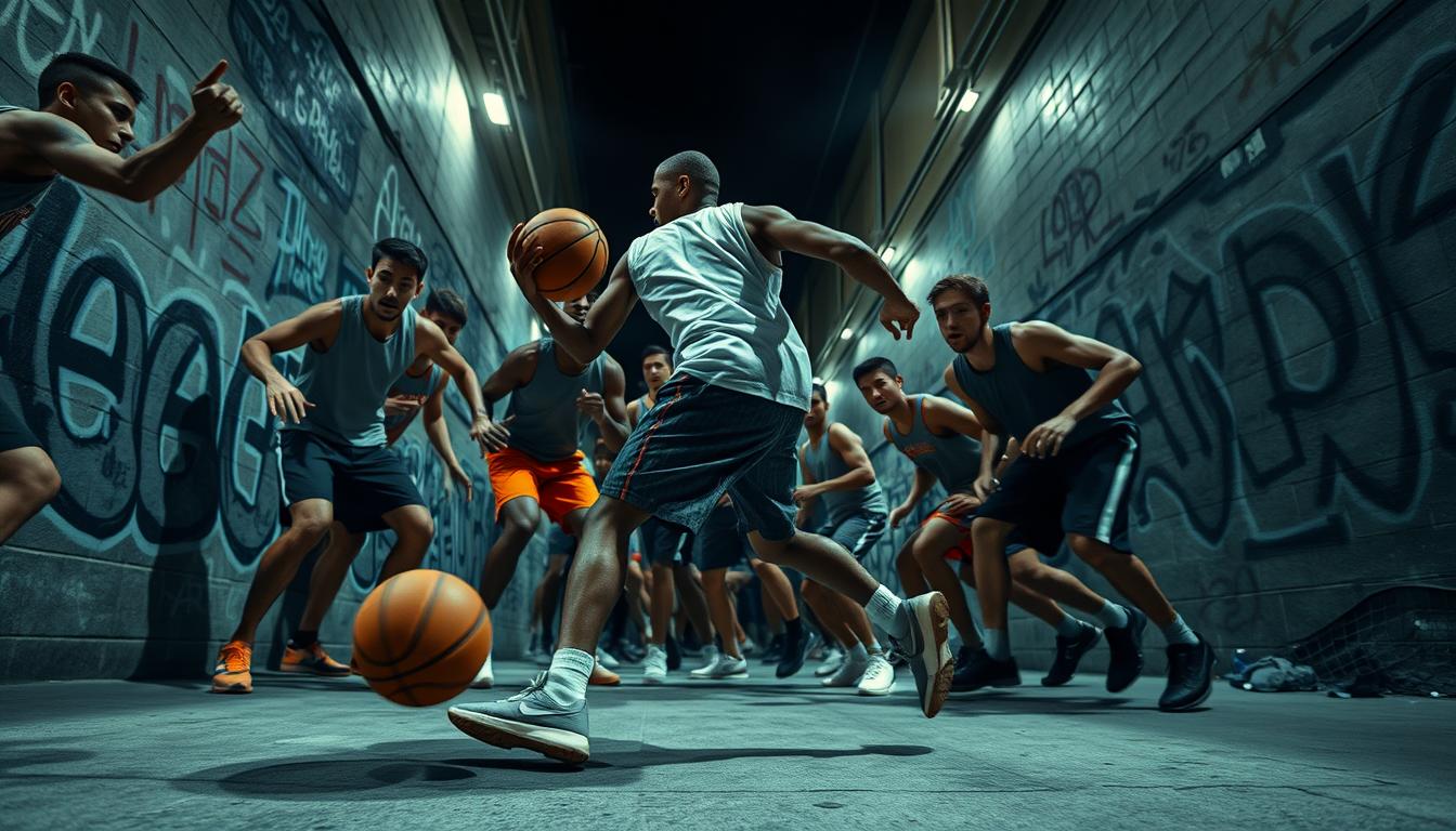 teknik dribbling streetball