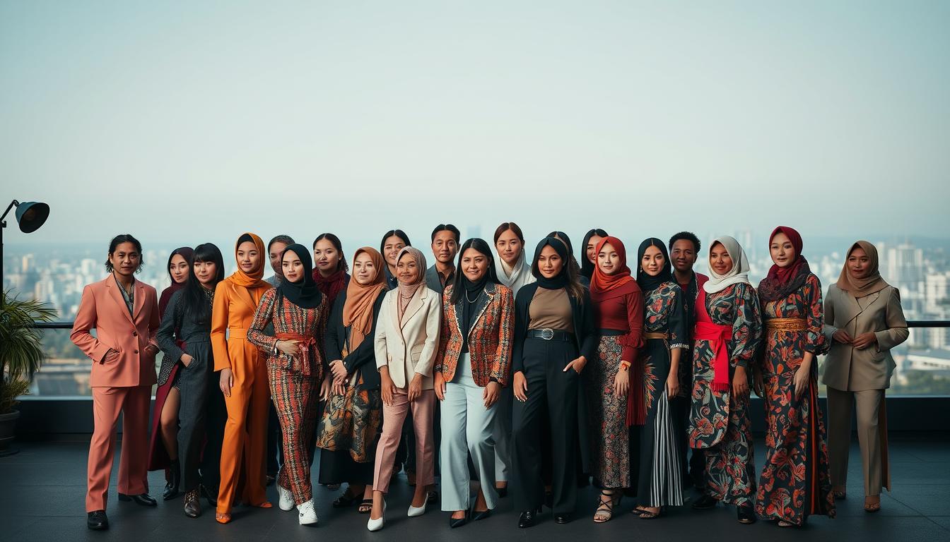 tren fashion artis Indonesia